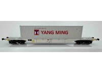 Vagon portcontainer CFR Marfa - H0 AMINTIRI FEROVIARE 30051 - IN STOC/IN LIVRARE